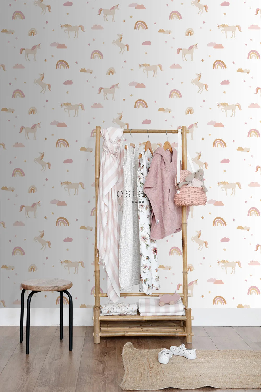 To The Moon and Back - Stardust Dreams kids wallpaper ESTAhome