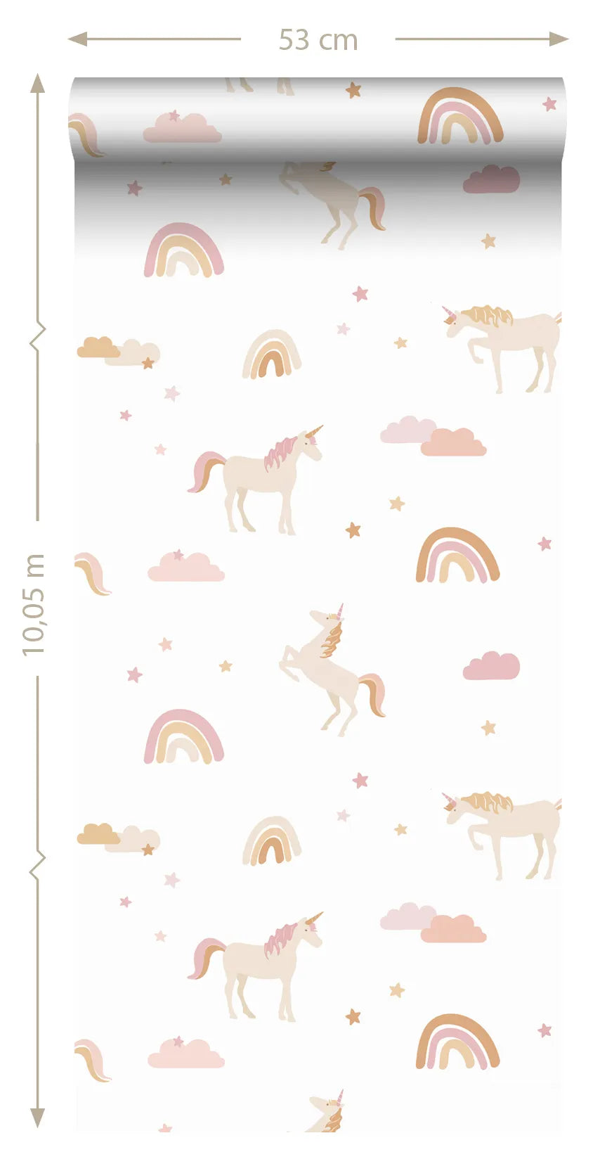 To The Moon and Back - Stardust Dreams kids wallpaper ESTAhome