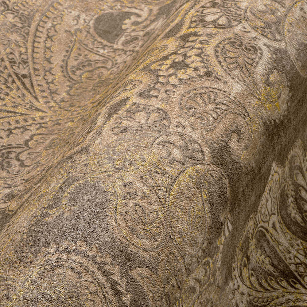 Metropolitan Stories 3 - Dubai Baroque damask wallpaper AS Creation    