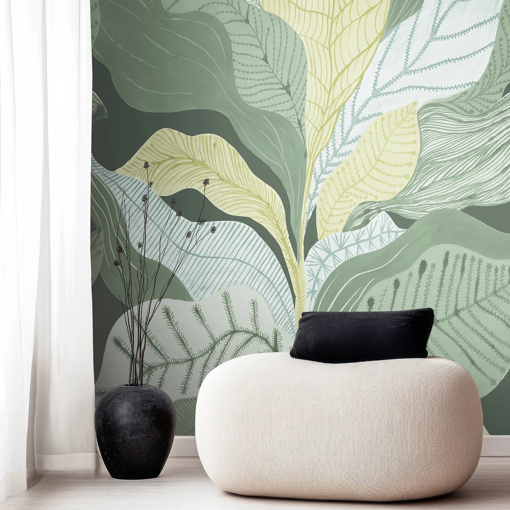 Raku - Auri botanical wallpaper Hohenberger