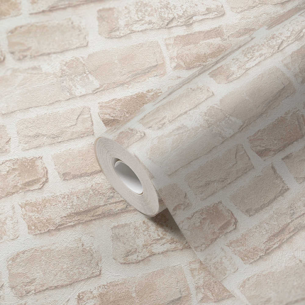 Natural Living - Natural Brick industrial wallpaper AS Creation    