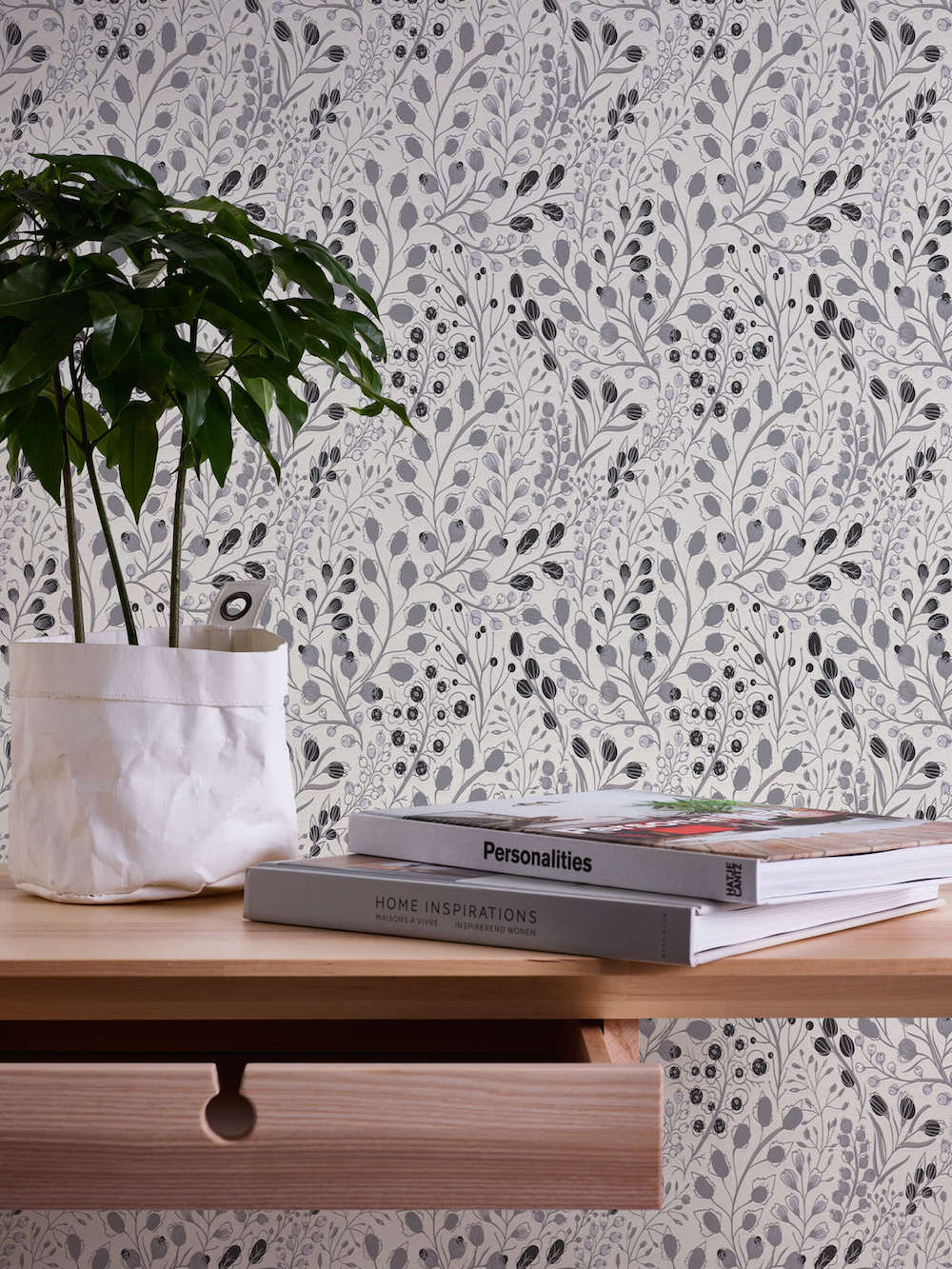 Attractive 2 - Trailing Flowers botanical wallpaper AS Creation    