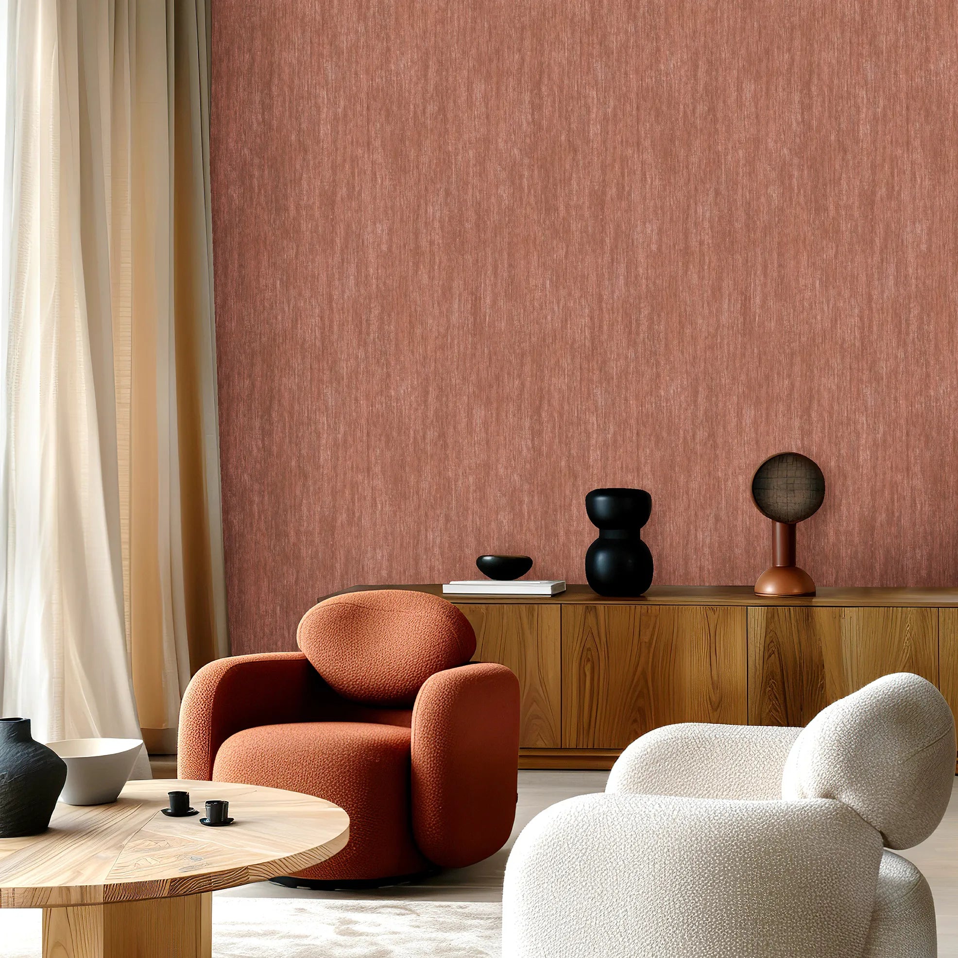 Raku - Kalea plain wallpaper Hohenberger