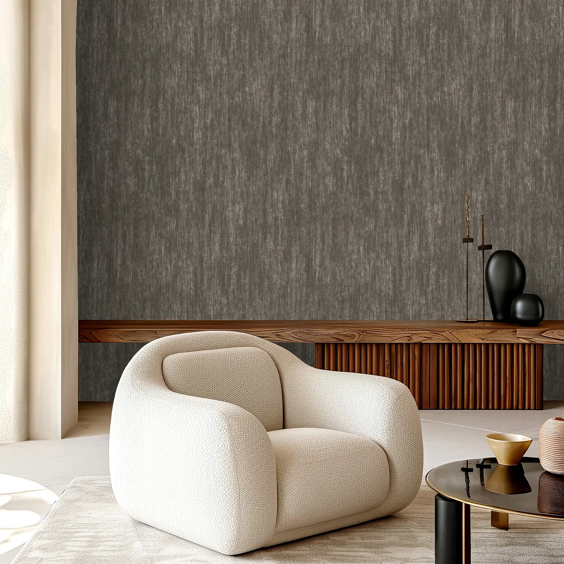 Raku - Kalea plain wallpaper Hohenberger