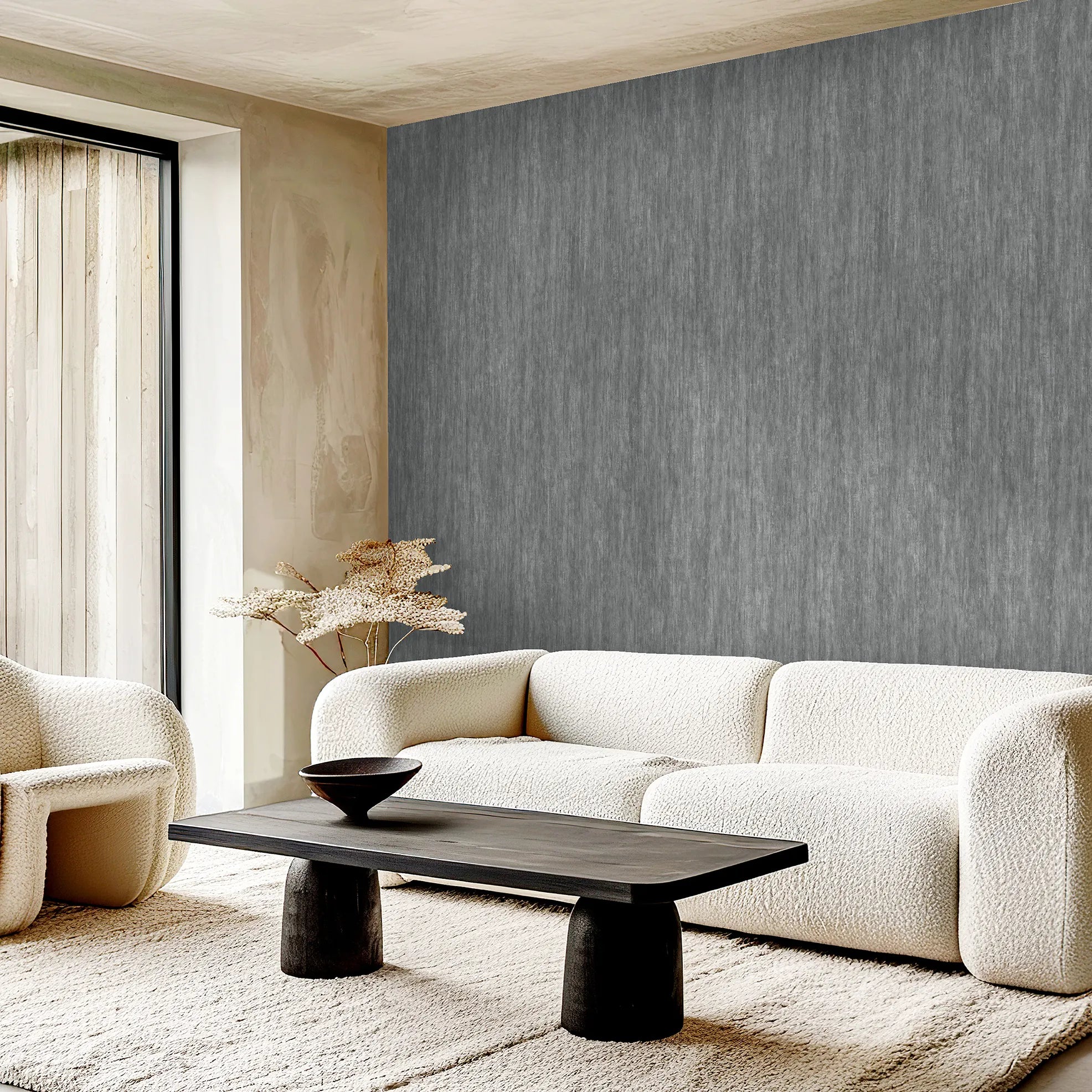 Raku - Kalea plain wallpaper Hohenberger