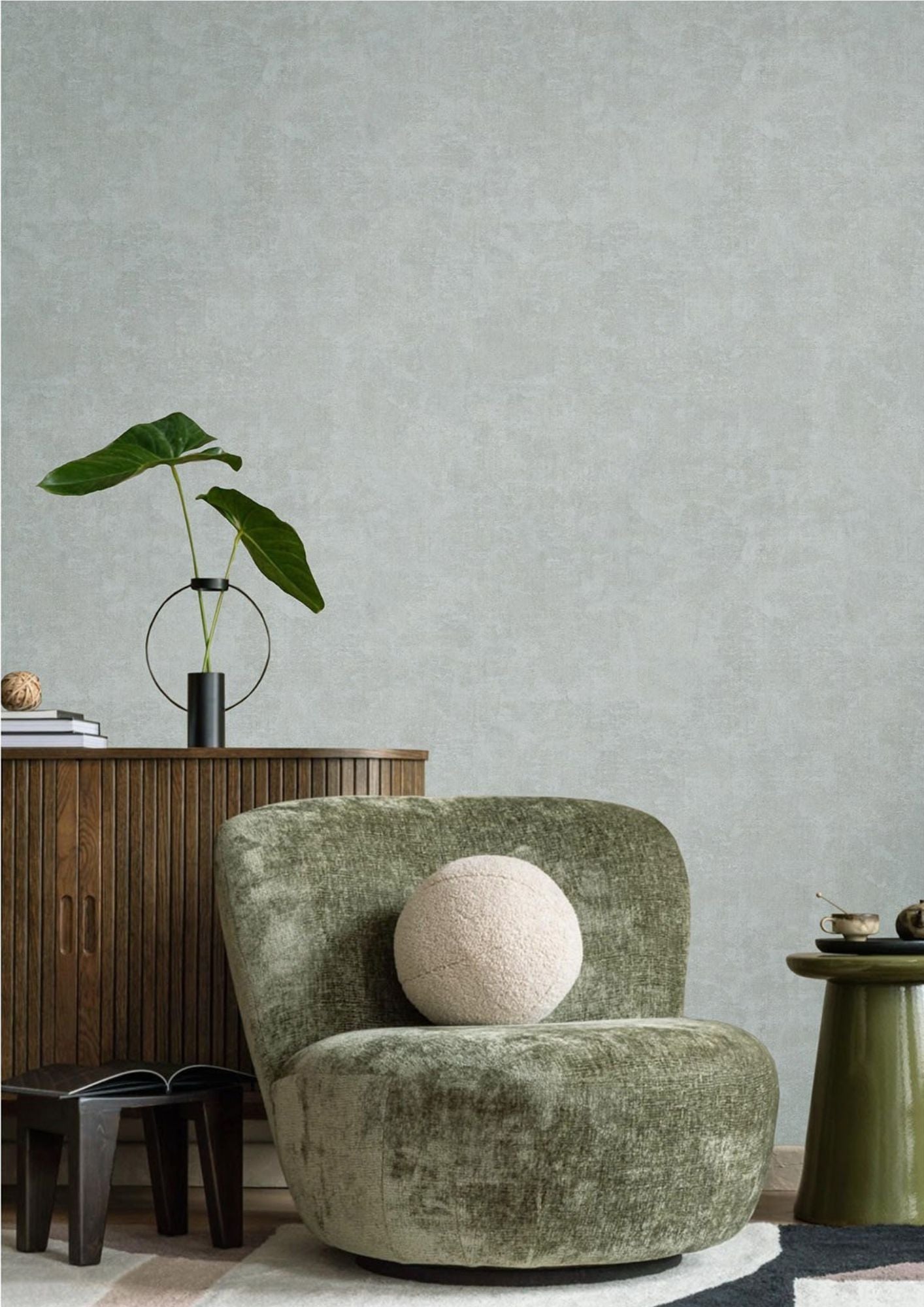Uniti 25 - Verve textile wallpaper Parato