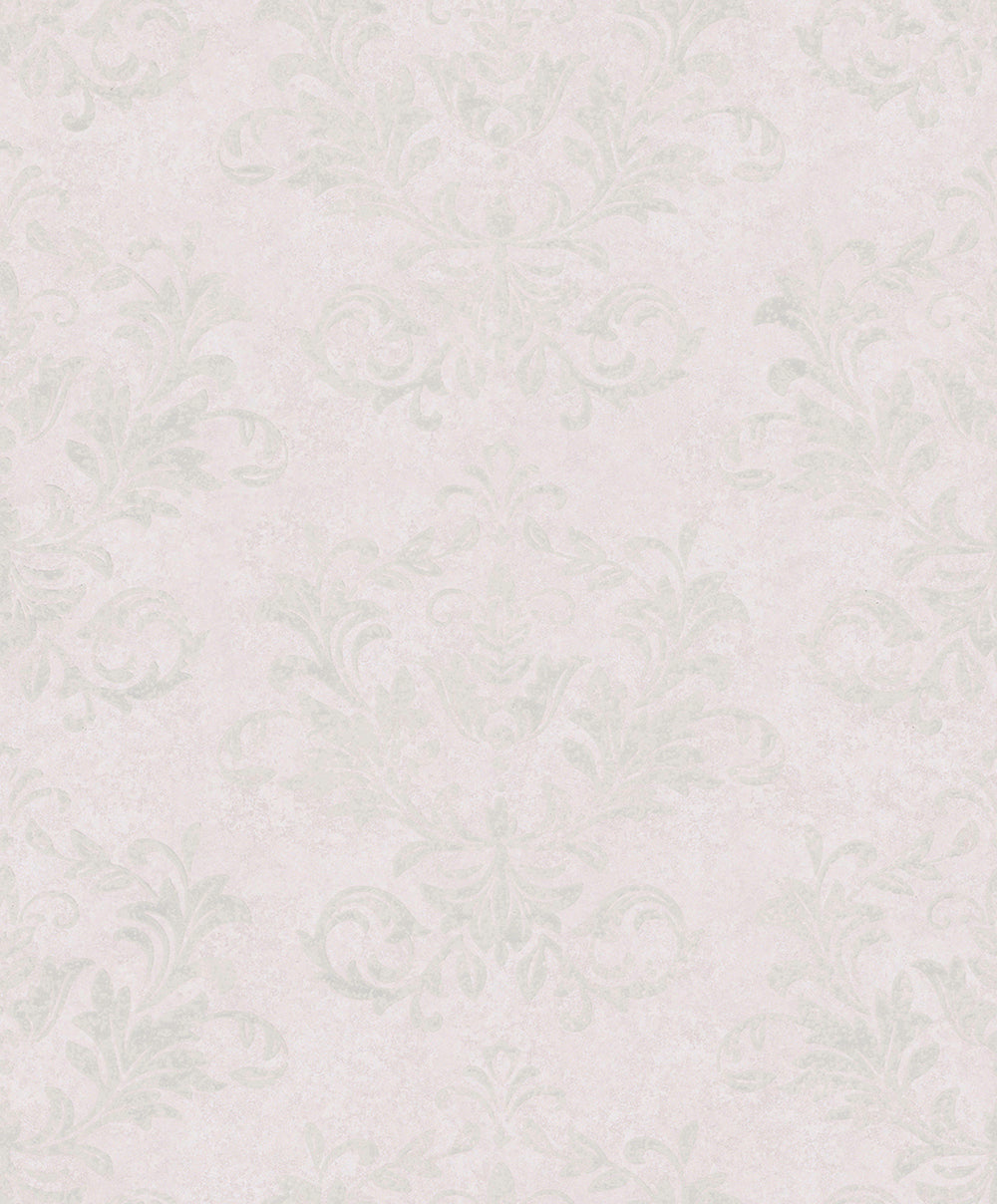 Habitat - Baroque Motif damask wallpaper Marburg Roll Pink-Grey  34013