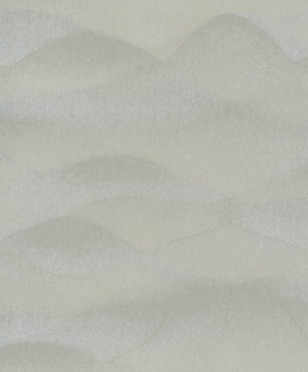 Habitat - Waves geometric wallpaper Marburg Roll Beige-Grey  34016