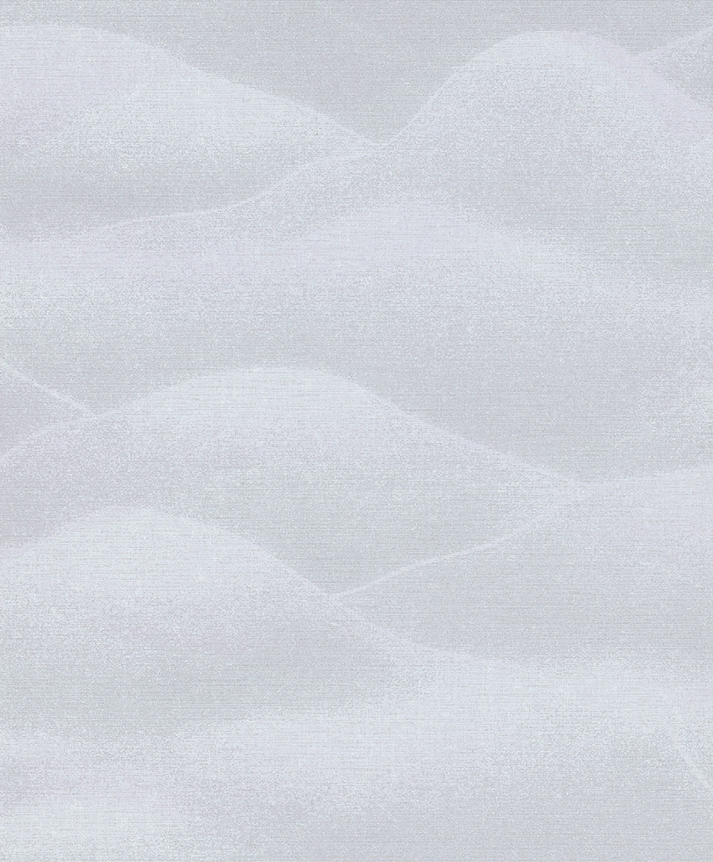 Habitat - Waves geometric wallpaper Marburg Roll Grey  34020