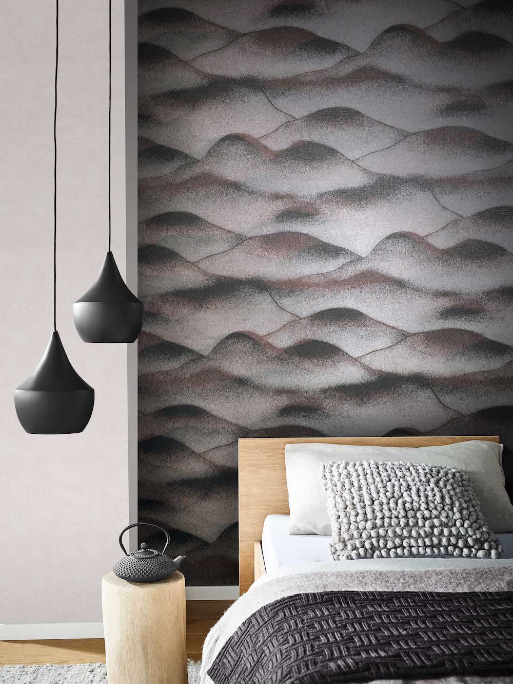 Habitat - Waves geometric wallpaper Marburg    