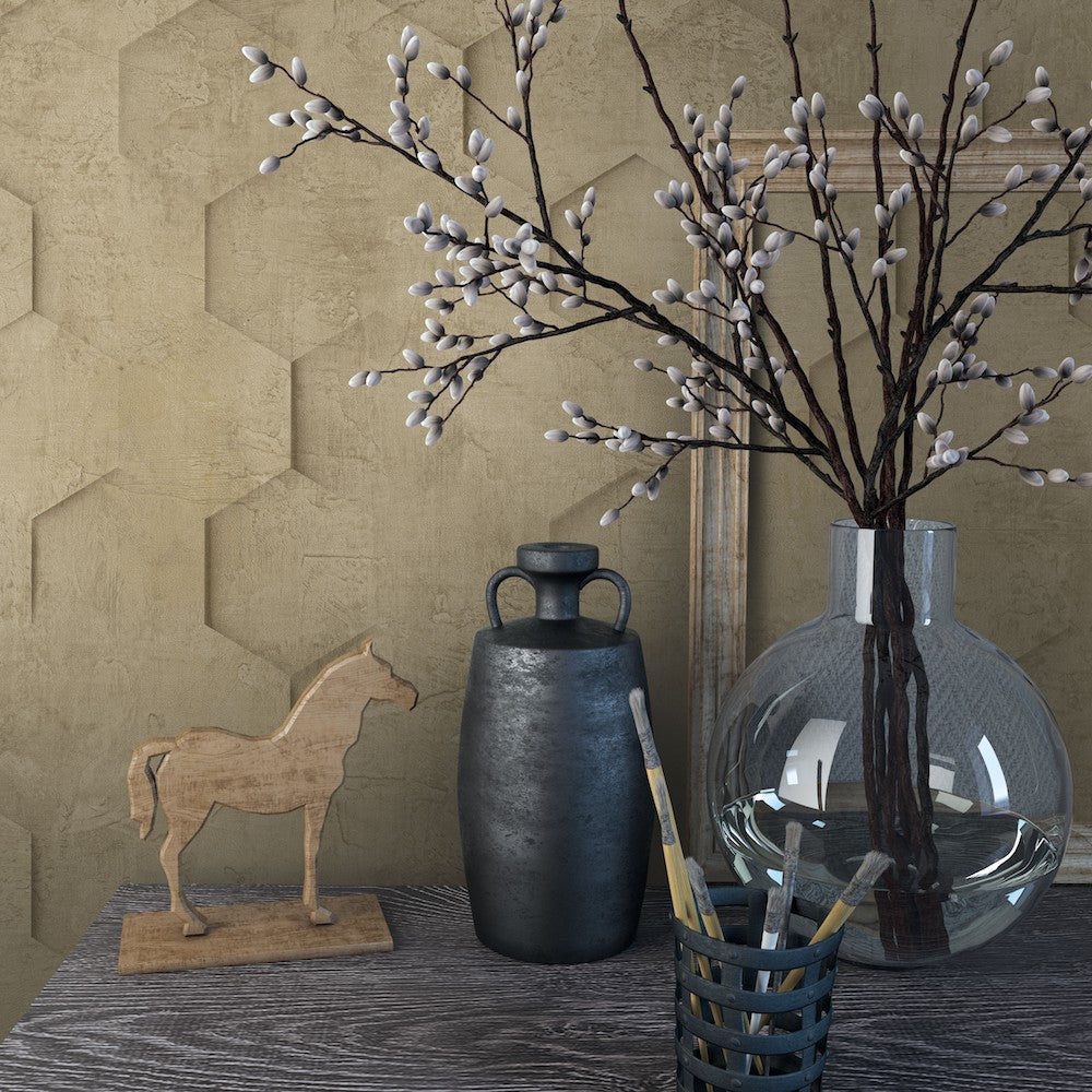 Loft Superior - Metropolis geometric wallpaper Marburg    