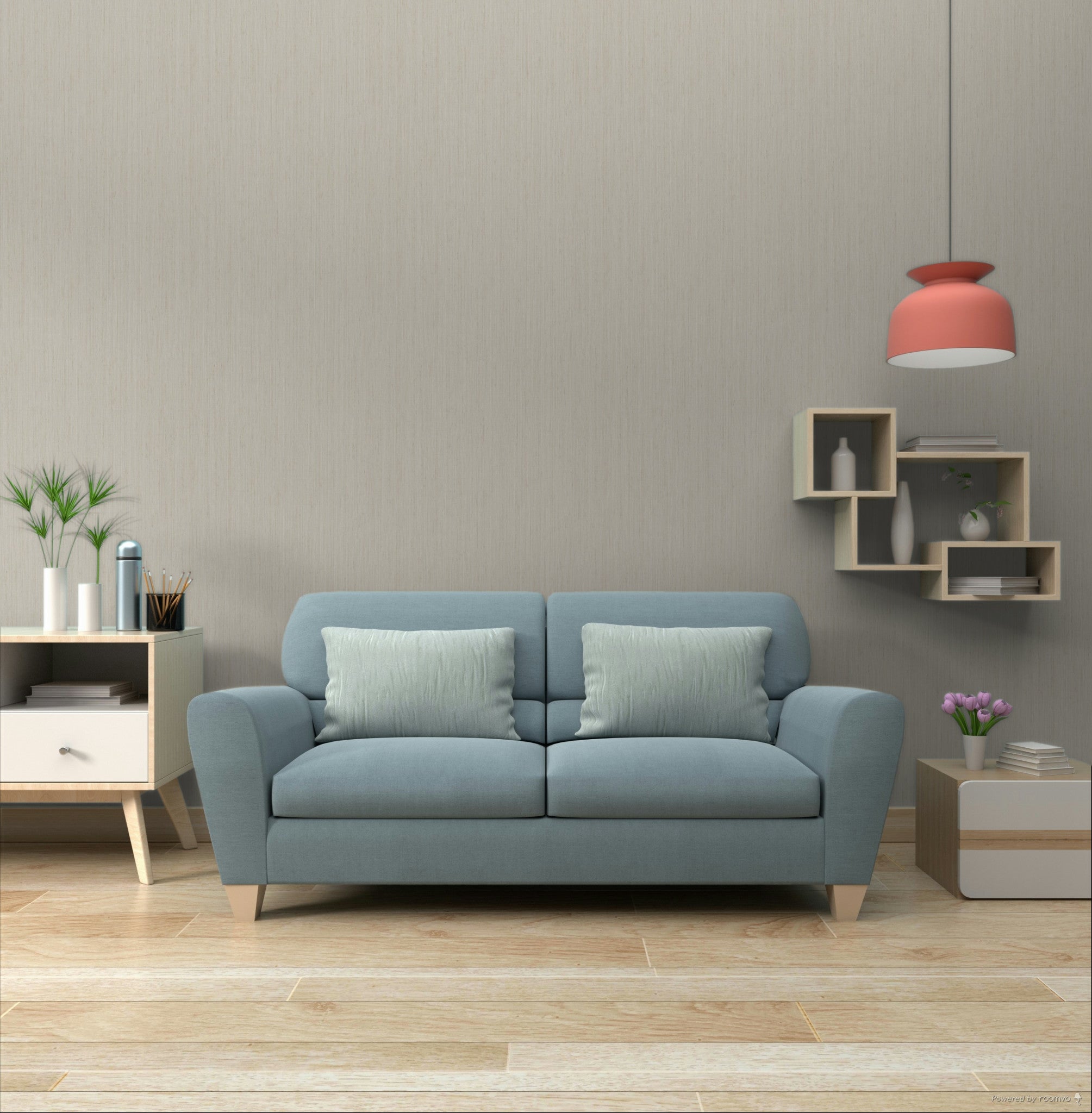 Ornamenta - Unito textile wallpaper Parato