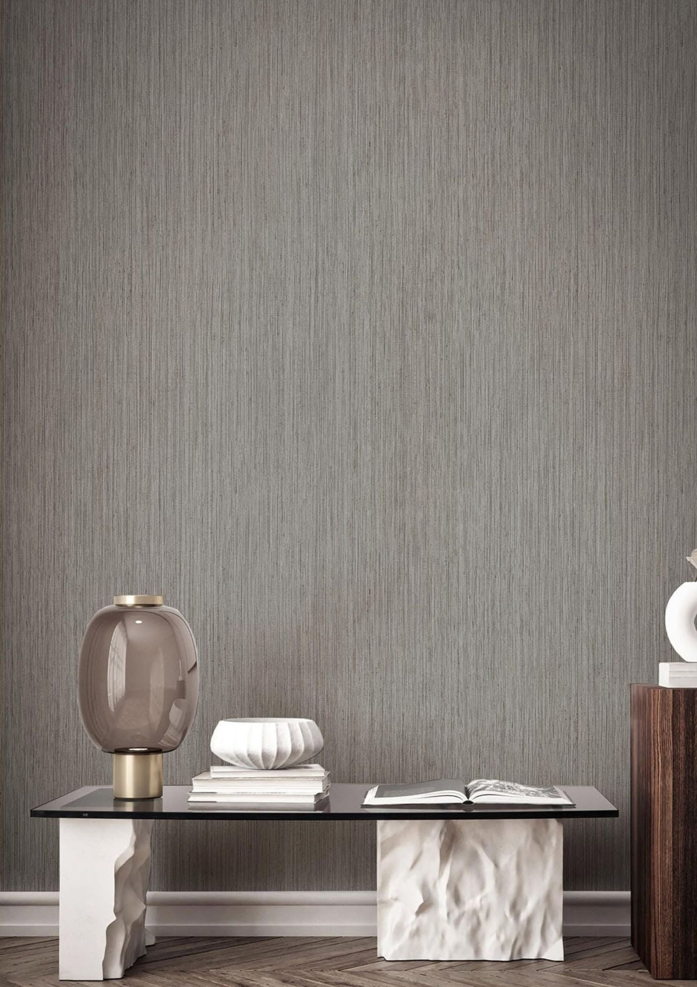 Ornamenta - Unito textile wallpaper Parato