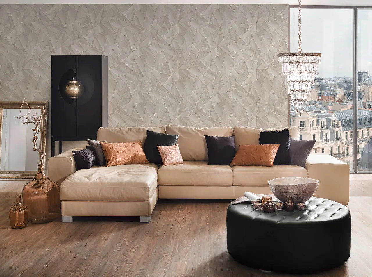 Daniel Hechter 7 - Matrix geometric wallpaper AS Creation