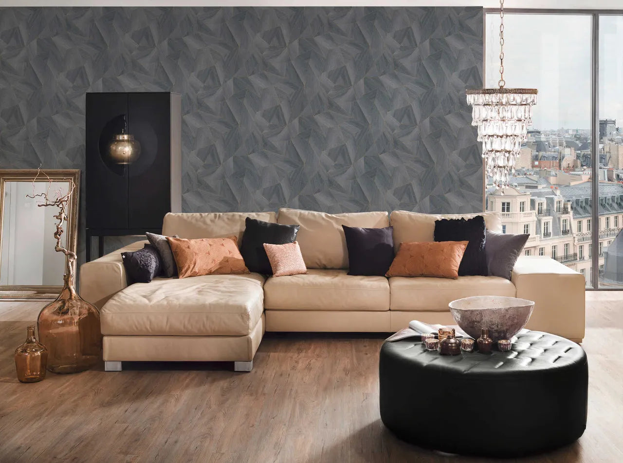 Daniel Hechter 7 - Matrix geometric wallpaper AS Creation