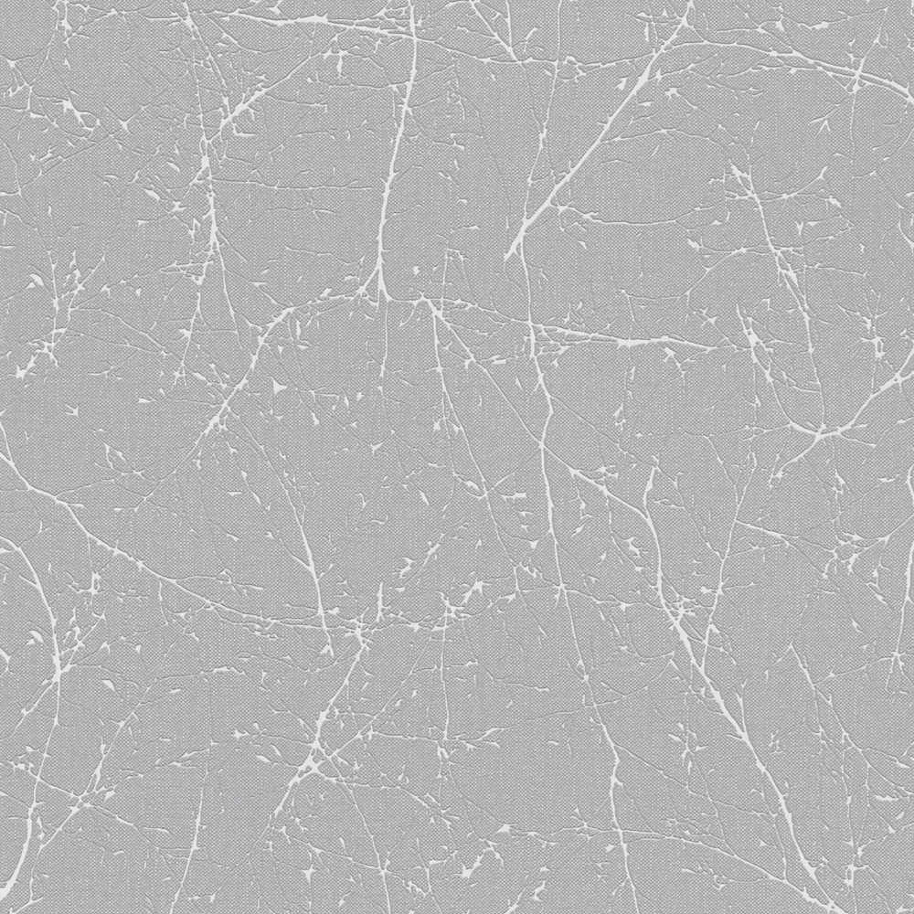 Terra - Metallic Branches botanical wallpaper AS Creation Roll Dark Taupe  385043