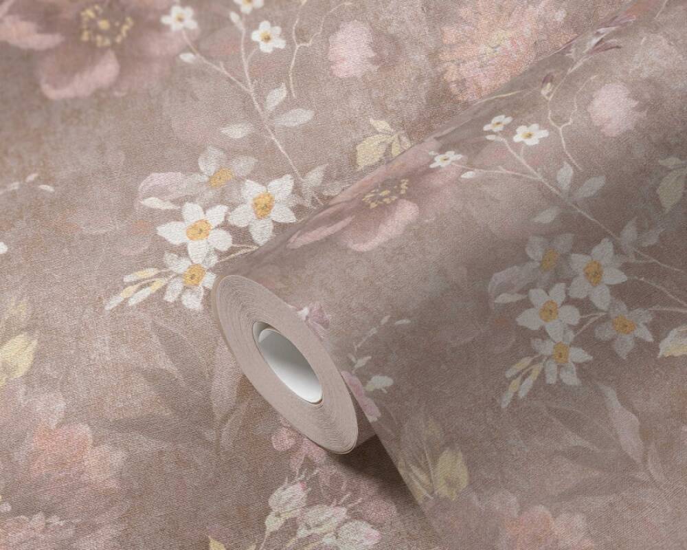 Natural Living - Flower Garden botanical wallpaper AS Creation    