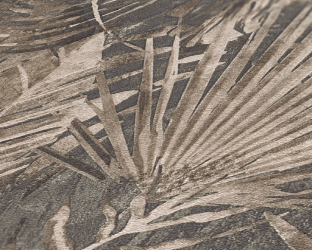 Natural Living - Monstera & Palms botanical wallpaper AS Creation    