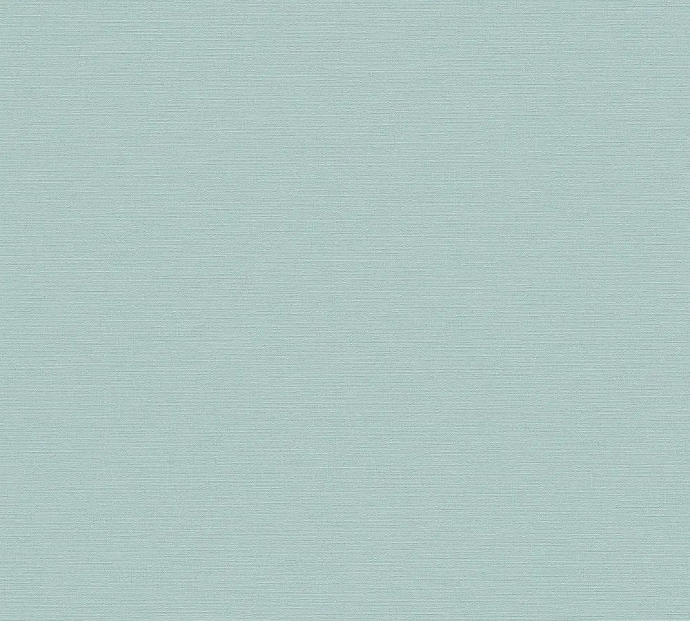 Anna D'Andrea - Plain Linen plain wallpaper AS Creation Roll Green 389038