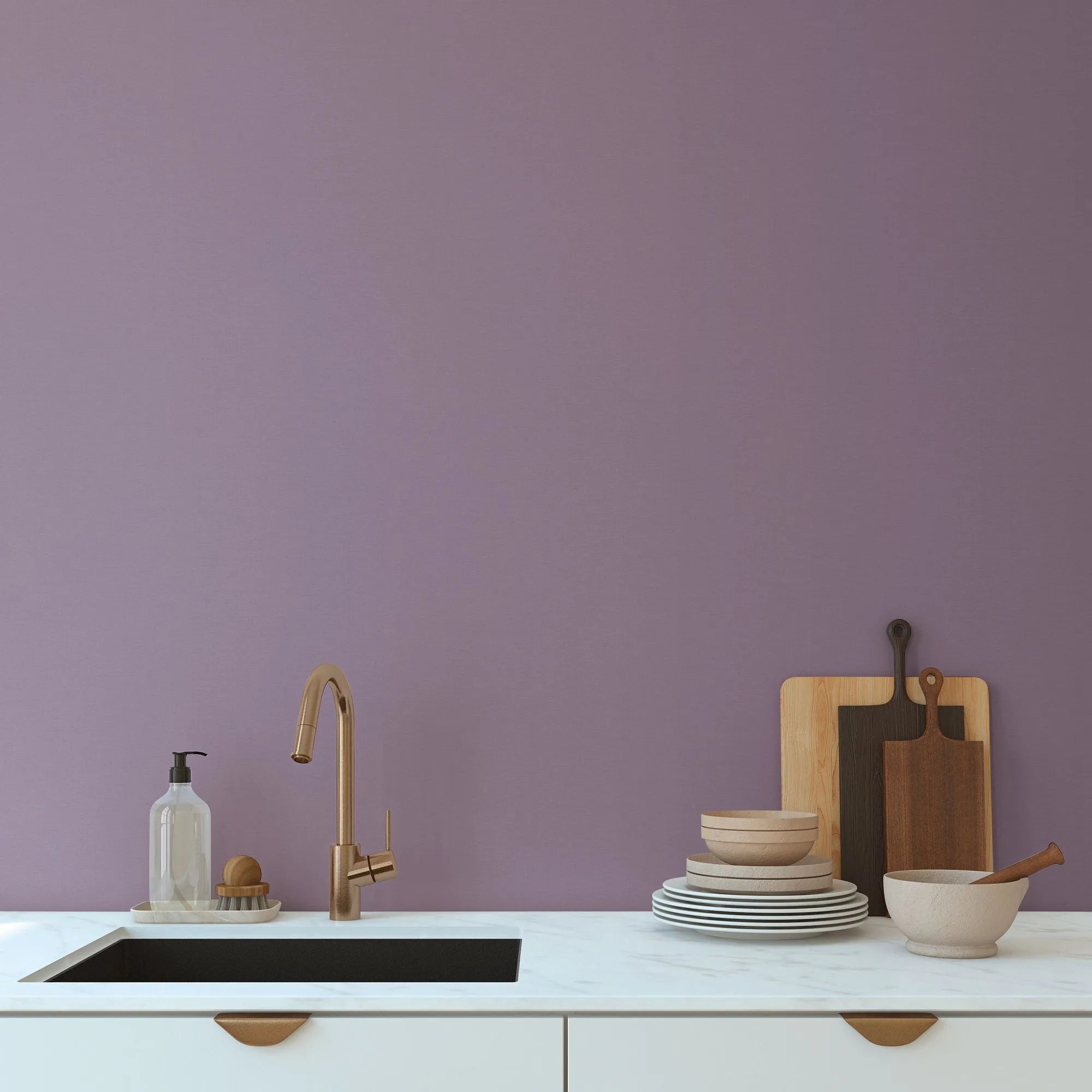 Anna D'Andrea - Plain Linen plain wallpaper AS Creation