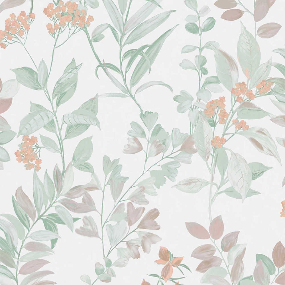 Arcade - Flowers & Branches botanical wallpaper AS Creation Roll Off-White  391715
