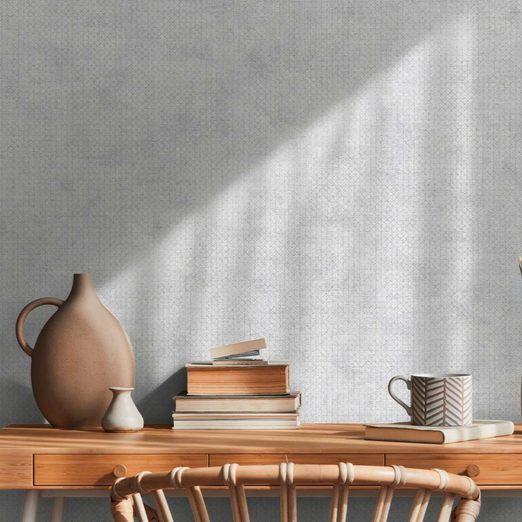 The Bos - Mottled Metallic Lines bold wallpaper AS Creation