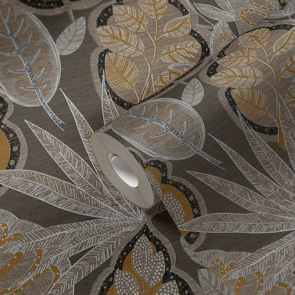 Famous Garden - Exotic Leaves botanical wallpaper AS Creation    