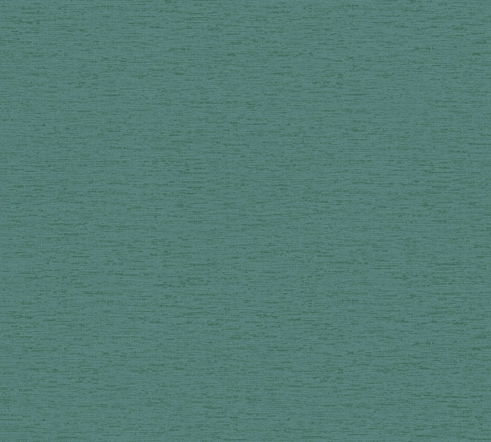 Famous Garden - Silk Look plain wallpaper AS Creation Roll Green  393512