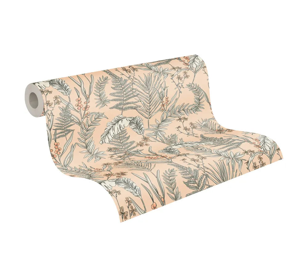 Drawn Into Nature - Meadow Dreams botanical wallpaper AS Creation