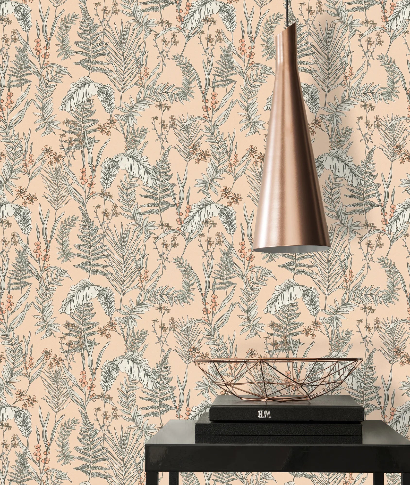 Drawn Into Nature - Meadow Dreams botanical wallpaper AS Creation
