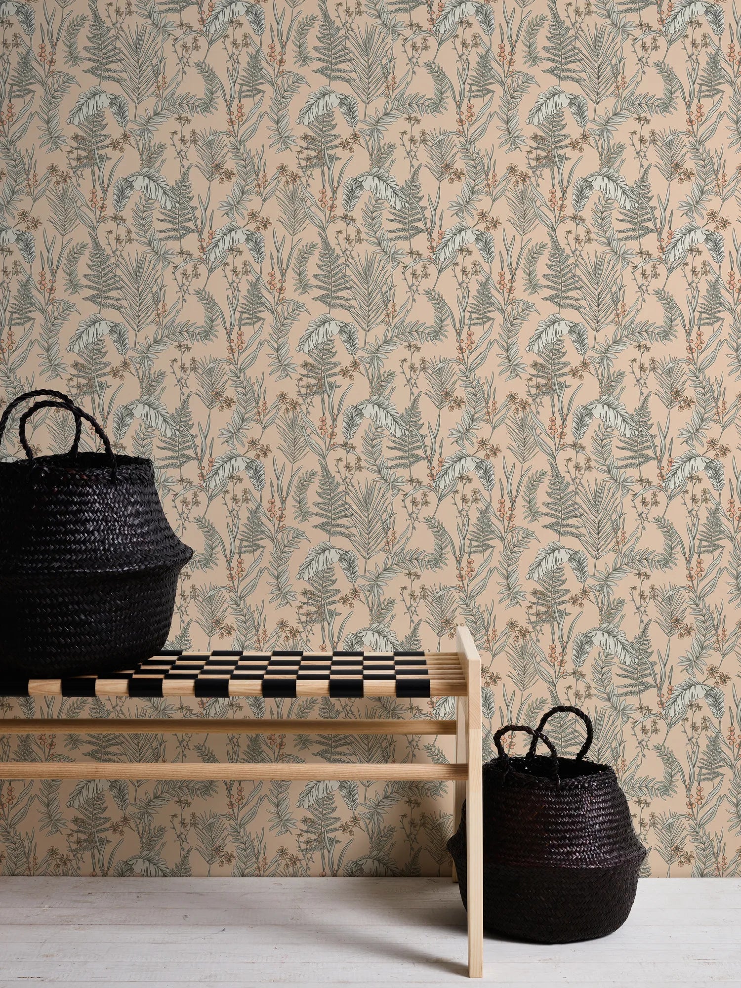 Drawn Into Nature - Meadow Dreams botanical wallpaper AS Creation