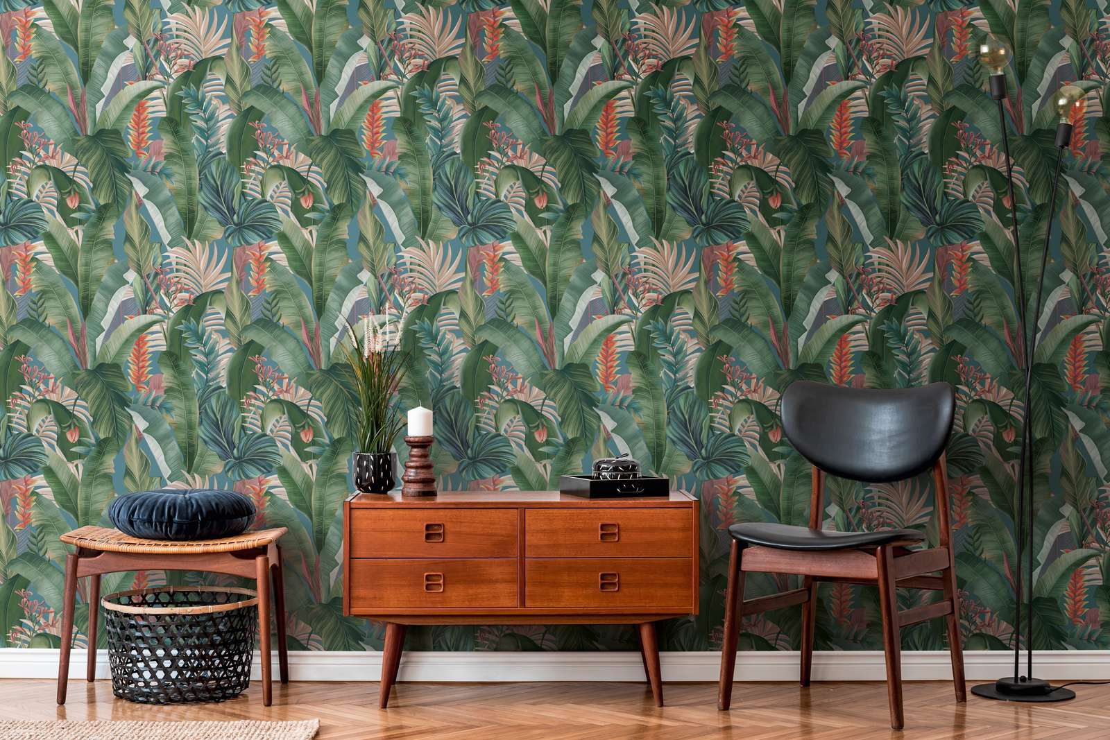 Drawn Into Nature - Jungle Dream botanical wallpaper AS Creation