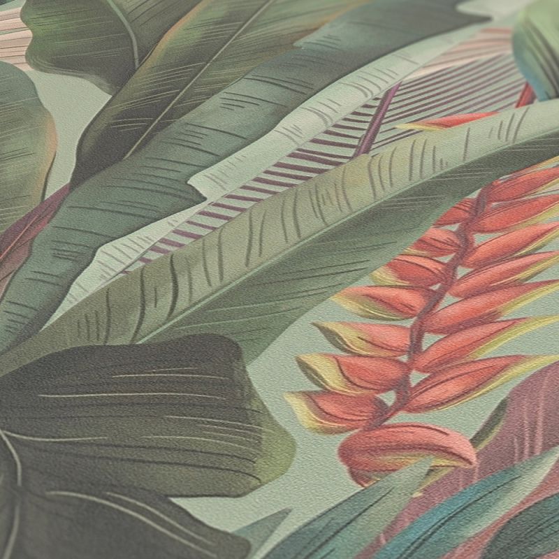 Drawn Into Nature - Jungle Dream botanical wallpaper AS Creation