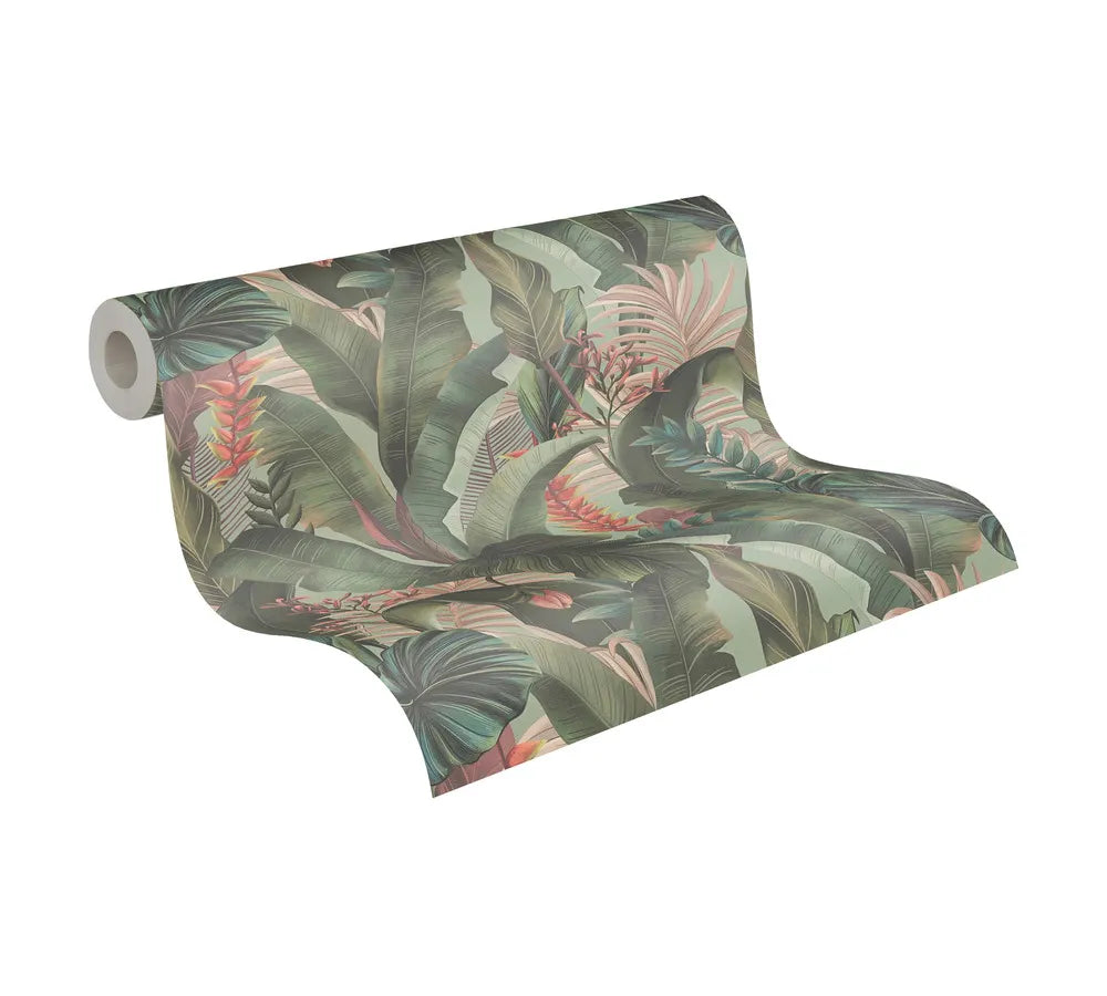 Drawn Into Nature - Jungle Dream botanical wallpaper AS Creation
