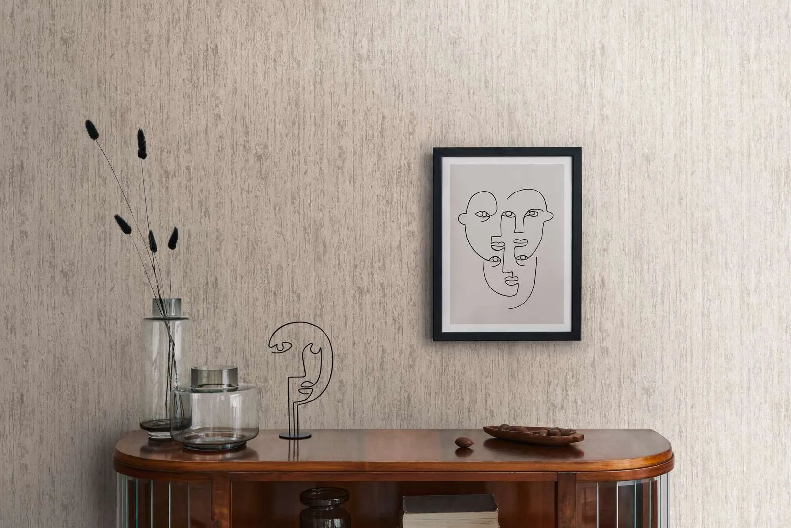 Smart Surfaces - Patina plain wallpaper AS Creation