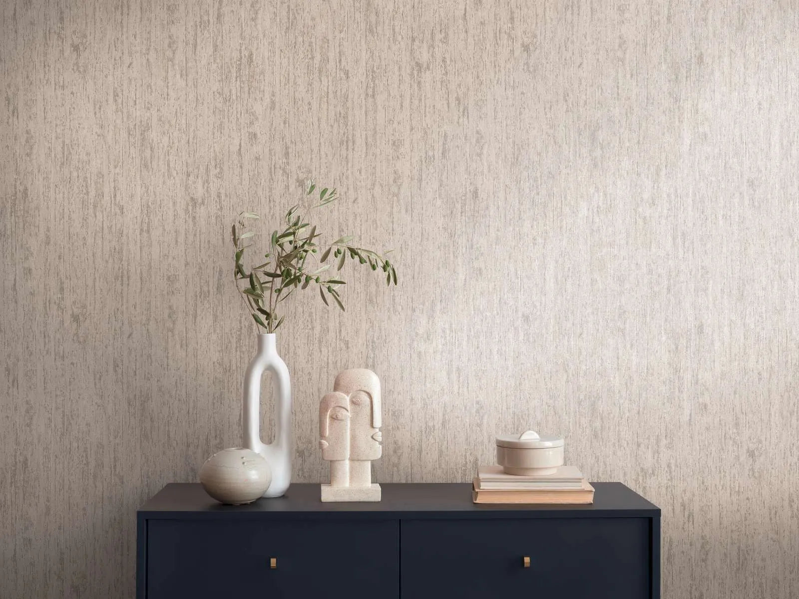 Smart Surfaces - Patina plain wallpaper AS Creation