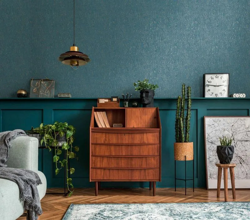 Smart Surfaces - Heartwood plain wallpaper AS Creation