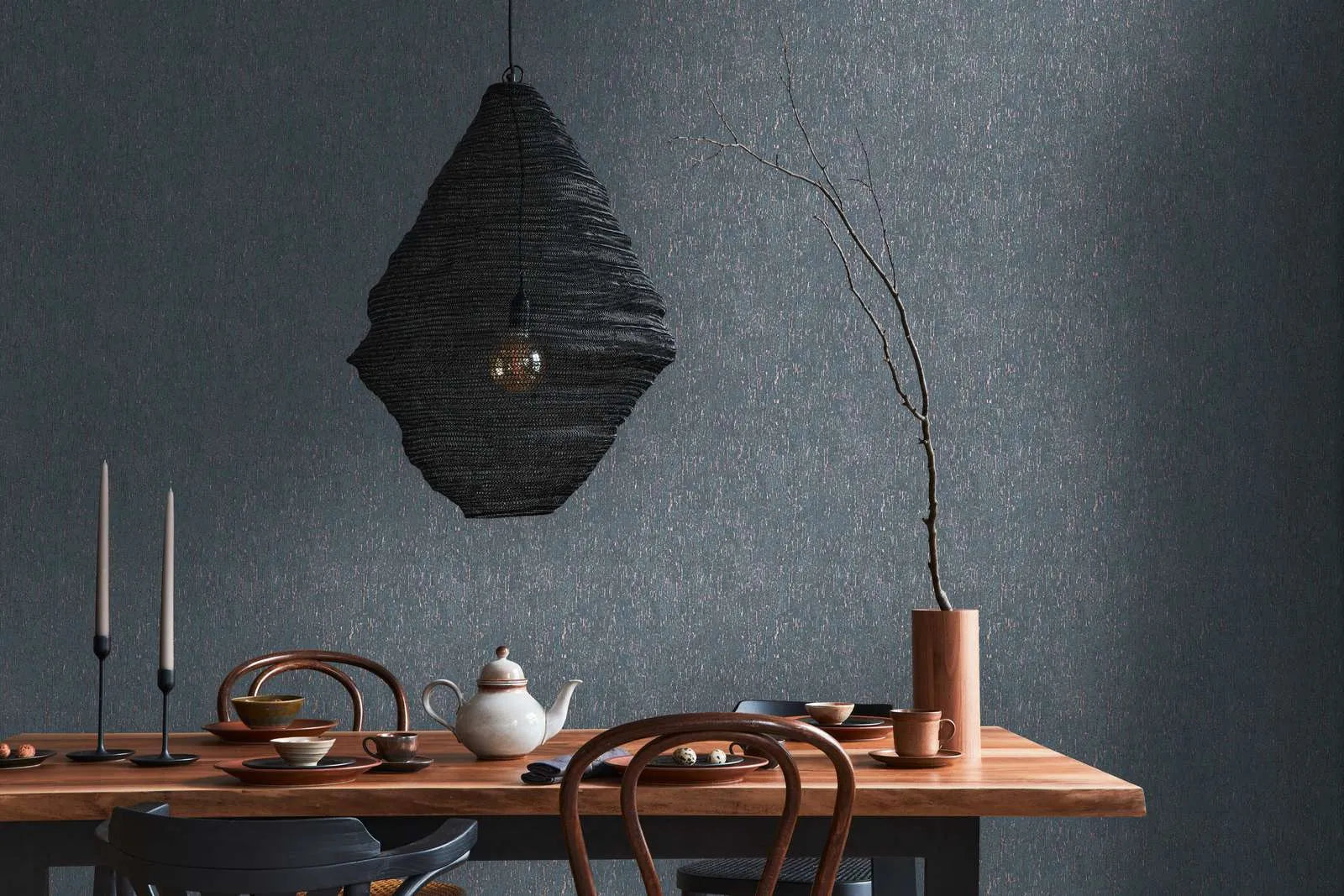 Smart Surfaces - Heartwood plain wallpaper AS Creation