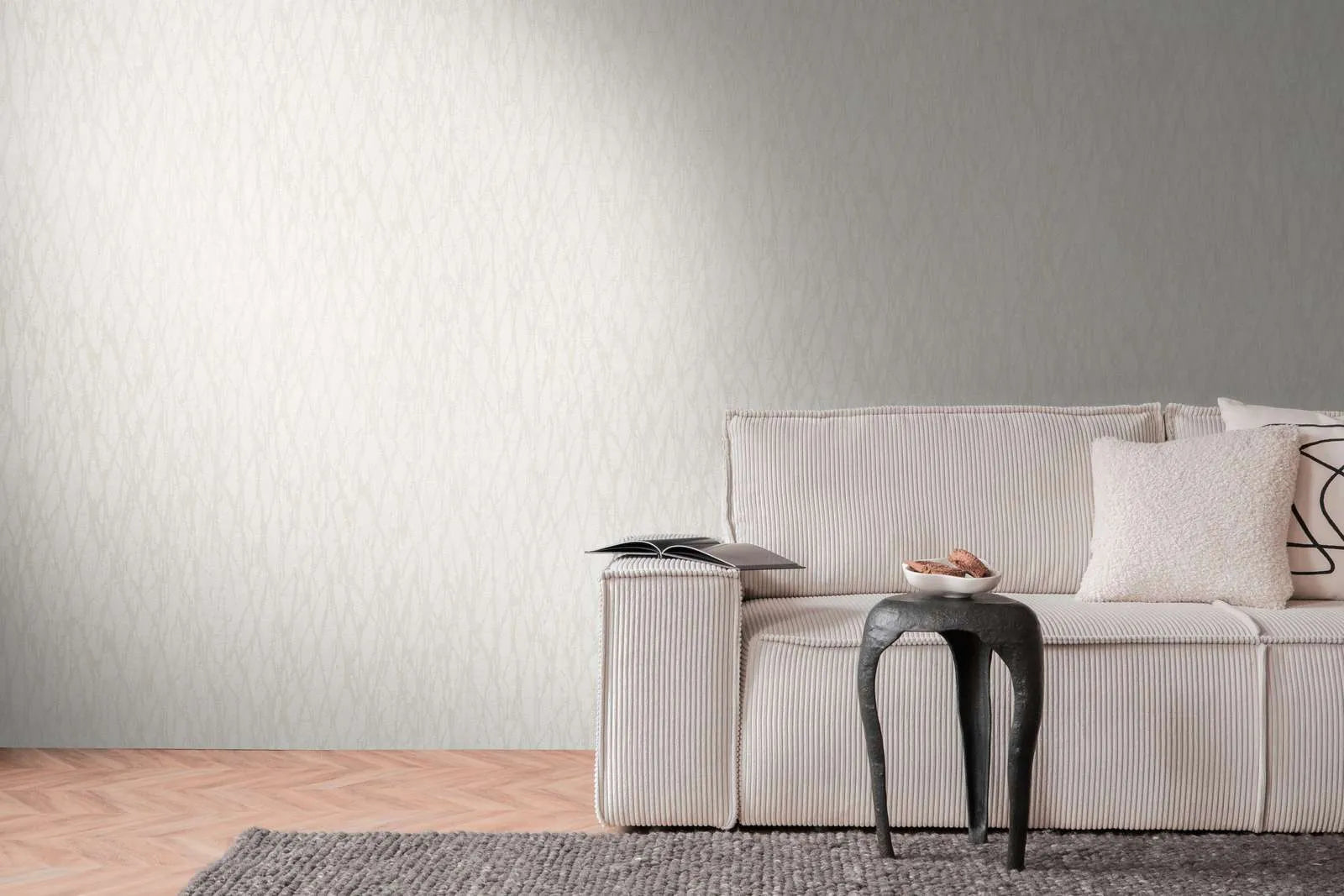 Smart Surfaces - Gridlight plain wallpaper AS Creation