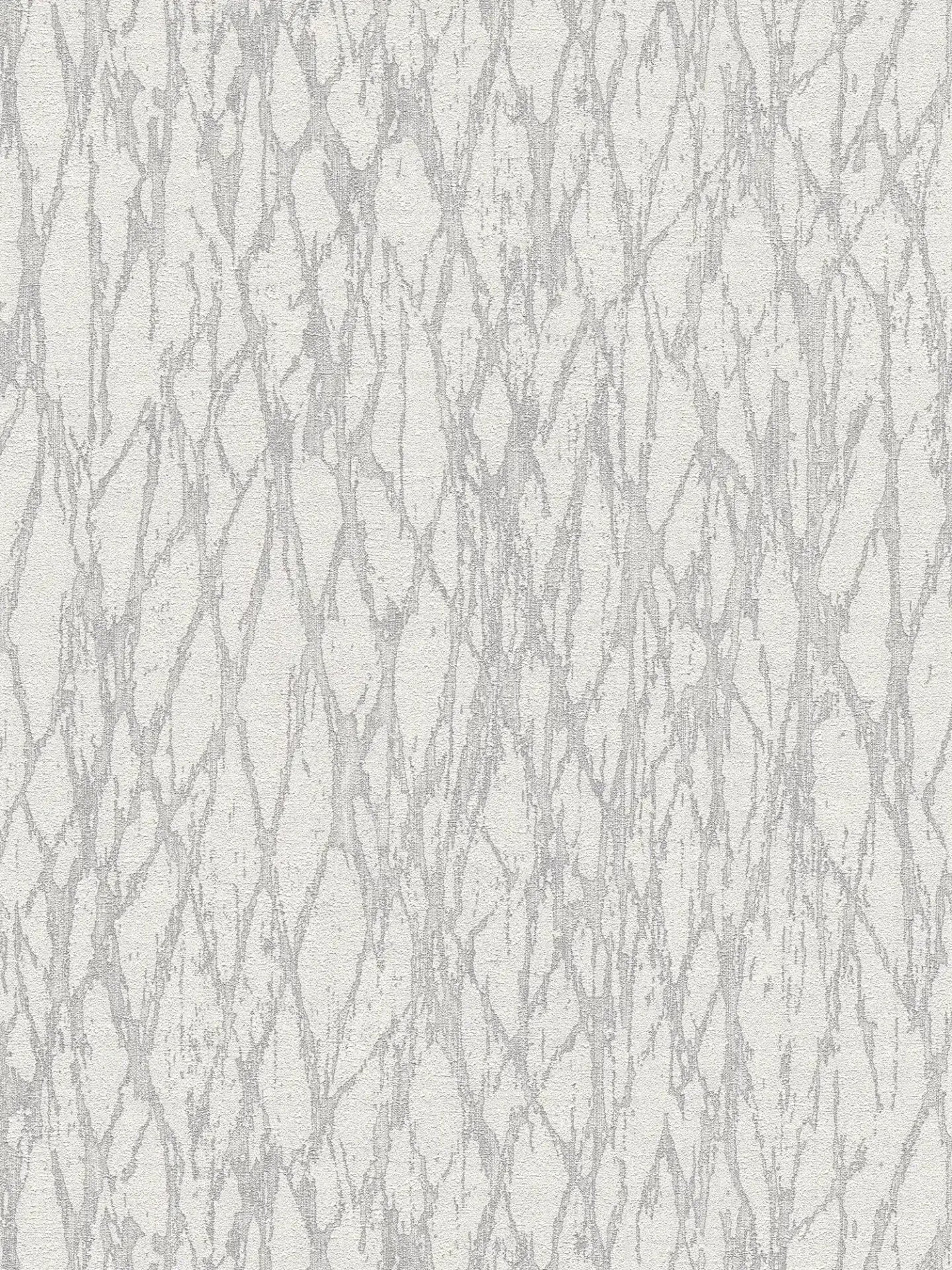 Smart Surfaces - Gridlight plain wallpaper AS Creation Roll Grey 395632