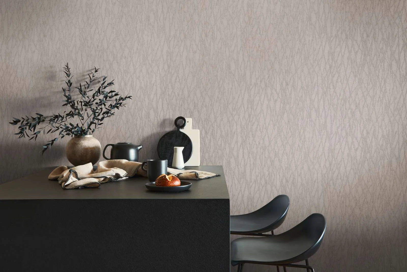 Smart Surfaces - Gridlight plain wallpaper AS Creation
