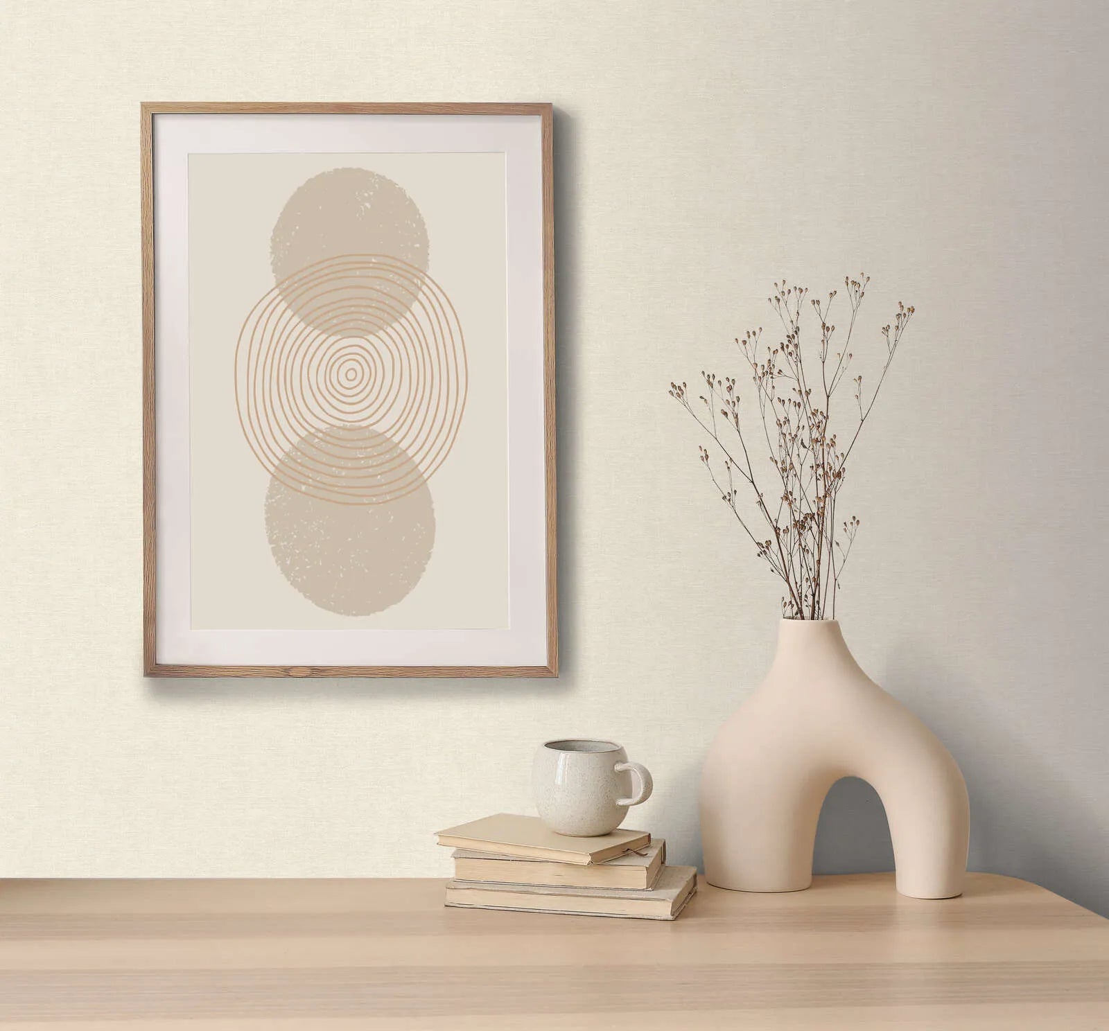 Smart Surfaces - Flaxen plain wallpaper AS Creation