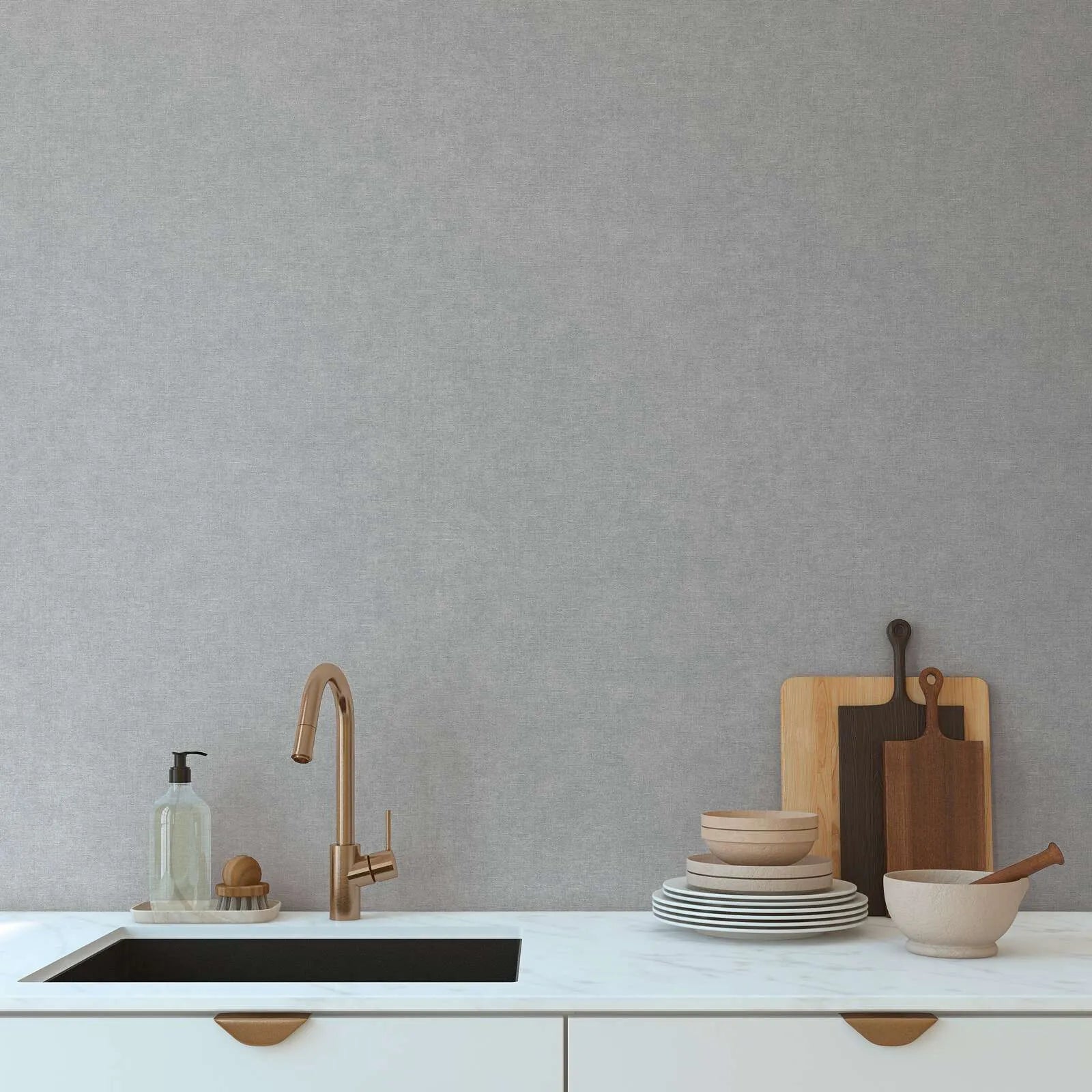 Smart Surfaces - Everett plain wallpaper AS Creation