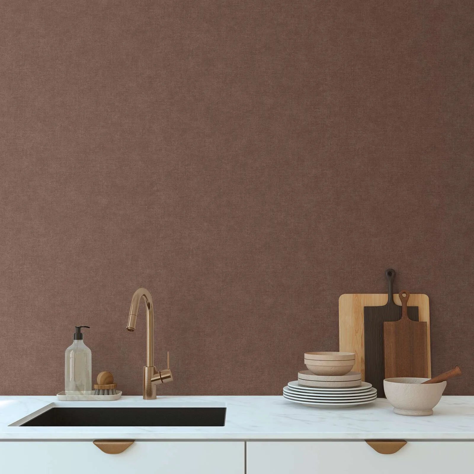 Smart Surfaces - Everett II plain wallpaper AS Creation