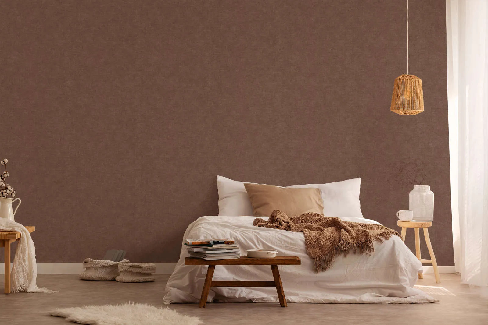 Smart Surfaces - Everett II plain wallpaper AS Creation