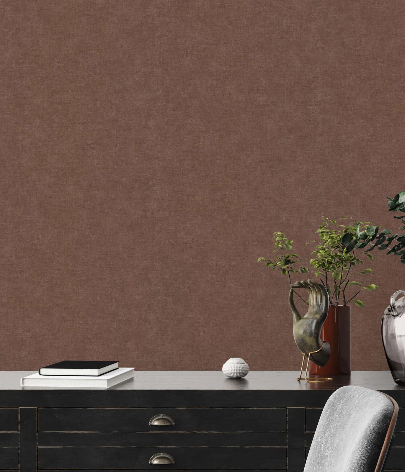 Smart Surfaces - Everett II plain wallpaper AS Creation