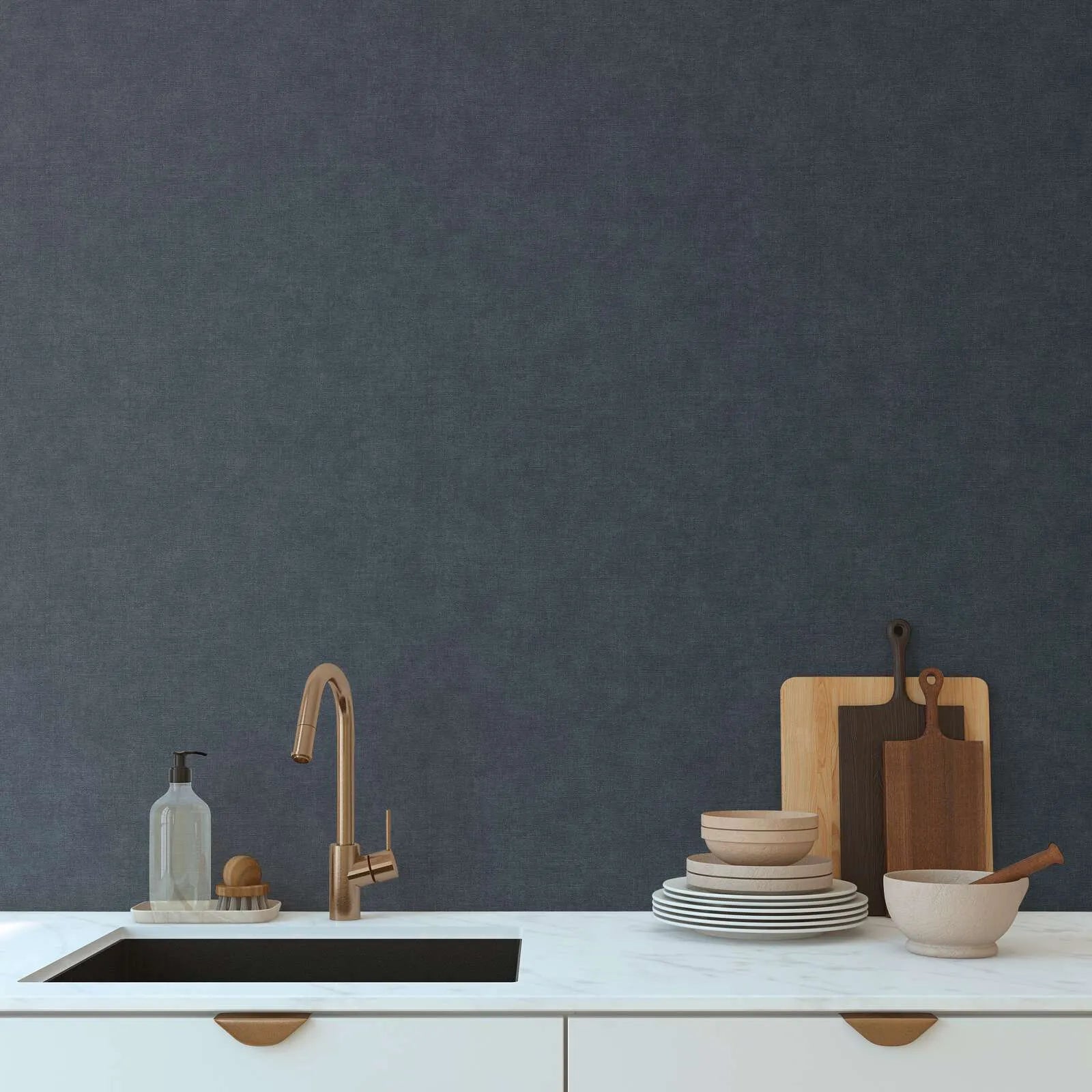 Smart Surfaces - Everett II plain wallpaper AS Creation