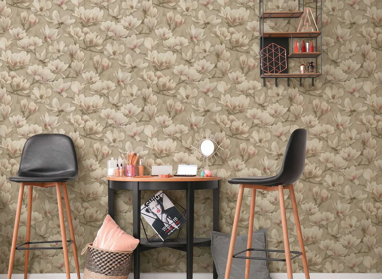 PintWalls II - Blush Blooms botanical wallpaper AS Creation