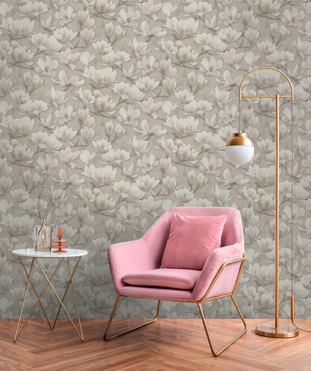 PintWalls II - Blush Blooms botanical wallpaper AS Creation