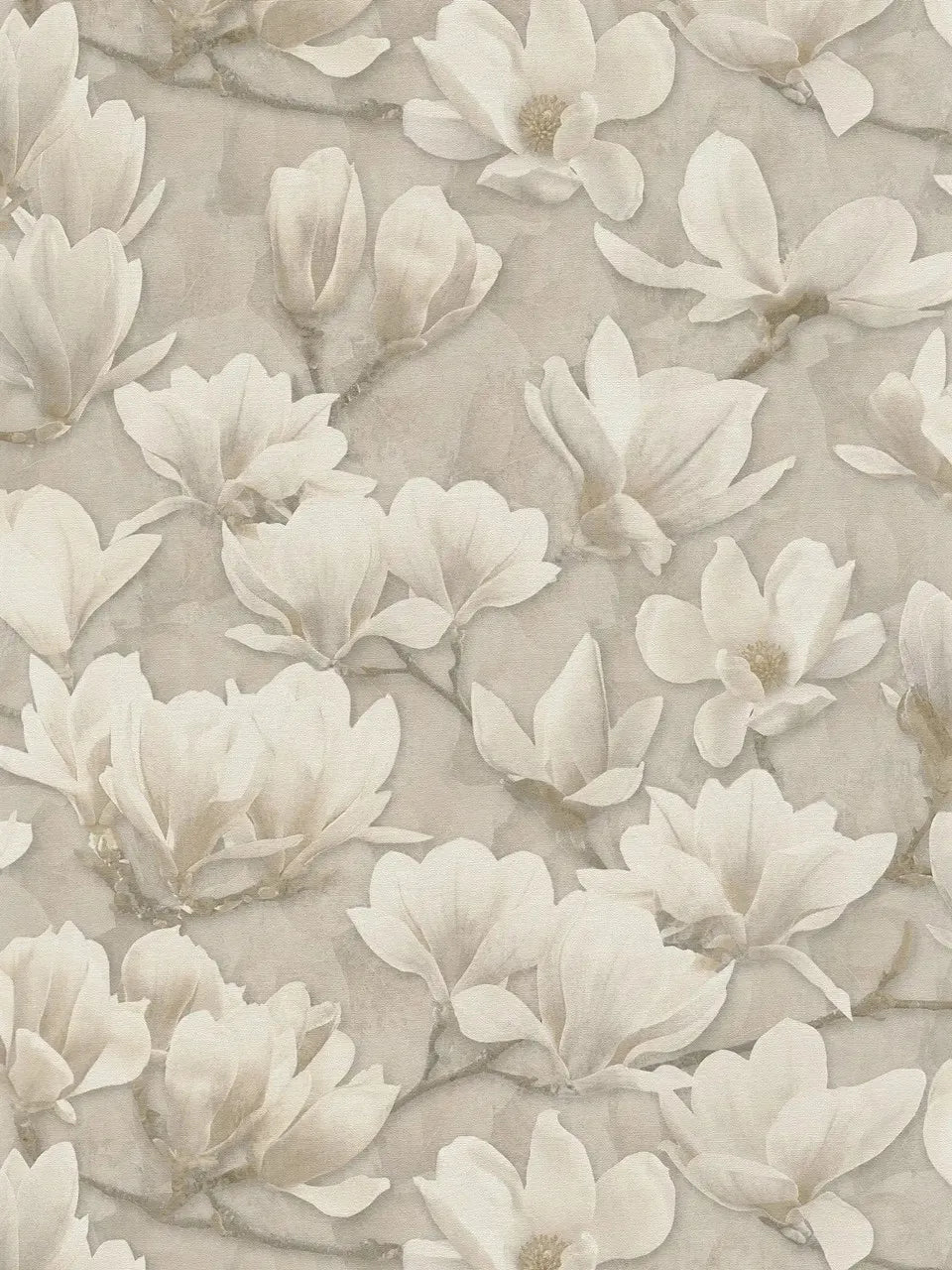 PintWalls II - Blush Blooms botanical wallpaper AS Creation Roll Grey 396102
